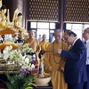 Chủ tịch nước chúc mừng chức sắc Giáo hội Phật giáo Việt Nam ở TP.HCM