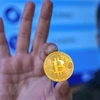 Đồng tiền kỹ thuật số Bitcoin. (Ảnh: AFP/TTXVN)