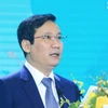 Chủ tịch VCCI Phạm Tấn Công phát biểu tại Diễn đàn. (Ảnh: Tuấn Anh/TTXVN)