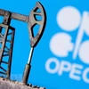 Hình ảnh 3D về biểu tượng Tổ chức Các nước xuất khẩu dầu mỏ (OPEC). (Ảnh: Reuters/TTXVN)