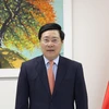 Phó Thủ tướng Thường trực Phạm Bình Minh. (Ảnh: Đào Thanh Tùng/TTXVN)