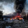 Thừa Thiên-Huế: Cháy lớn tại Công ty Dệt may Scavi Huế