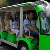 Xe điện chở khách du lịch. (Nguồn: nld.com.vn)