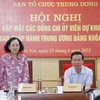 Bà Trương Thị Mai, Ủy viên Bộ Chính trị, Bí thư Trung ương Đảng, Trưởng Ban Tổ chức Trung ương phát biểu tại Hội nghị. (Ảnh: Phương Hoa/TTXVN)