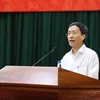 Giáo sư-Tiến sỹ Phan Trọng Lân, Cục trưởng Cục Y tế dự phòng thuộc Bộ Y tế. (Ảnh: Minh Quyết/TTXVN)