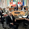 Lãnh đạo các nước G7 tại Hội nghị thượng đỉnh G7 ở Elmau Castle, Đức, ngày 28/6/2022. (Ảnh: AFP/TTXVN)