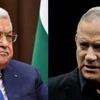 Tổng thống Palestine Mahmoud Abbas-trái và Bộ trưởng Quốc phòng Israel Benny Gantz-phải. (Ảnh: Reuters/TTXVN)