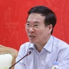 Ông Võ Văn Thưởng, Ủy viên Bộ Chính trị, Thường trực Ban Bí thư phát biểu chỉ đạo. (Ảnh: Danh Lam/TTXVN)