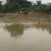 Nam Định: Ba trẻ em và một người lớn đuối nước, mất tích trên sông Đào