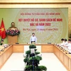 Phó Thủ tướng Thường trực Phạm Bình Minh phát biểu. (Ảnh: Phạm Kiên/TTXVN)