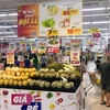 Nhiều hệ thống siêu thị 'chạy đua' khuyến mãi nhân dịp lễ Quốc Khánh 2/9. (Ảnh: Như Quỳnh/Vietnam+)
