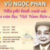 Vũ Ngọc Phan là nhà phê bình xuất sắc của văn học Việt Nam hiện đại. Các tác phẩm của ông thực sự có ý nghĩa và ảnh hưởng lớn đối với văn học Việt Nam nửa đầu thế kỷ XX cho đến nay. Gần 60 năm theo đuổi nghiệp văn, ông đã để lại một khối lượng tác phẩm đồ