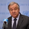 Tổng thư ký Liên Hợp Quốc Antonio Guterres (Ảnh: AFP/TTXVN)