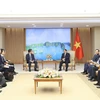 Thủ tướng Phạm Minh Chính tiếp Thống đốc Ngân hàng HT quốc tế Nhật Bản