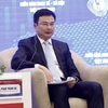 Phó Thống đốc Ngân hàng Nhà nước Việt Nam Phạm Thanh Hà phát biểu tại Diễn đàn. (Ảnh: An Đăng/TTXVN)