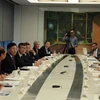Phó Thủ tướng Thường trực Chính phủ Phạm Bình Minh dự Tọa đàm với các Hiệp hội doanh nghiệp Hoa Kỳ. (Ảnh: TTXVN phát)