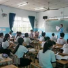 Hoạt động dạy và học tại Trường Trung học Cơ sở Sương Nguyệt Anh, quận 8, Thành phố Hồ Chí Minh. (Ảnh: Thu Hoài/TTXVN)