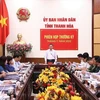 Ông Đỗ Minh Tuấn, Chủ tịch UBND tỉnh phát biểu kết luận tại Hội nghị. 