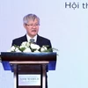 Ông Võ Tân Thành, Phó Chủ tịch Liên đoàn Thương mại và Công nghiệp Việt Nam phát biểu tại Hội thảo. (Ảnh: Xuân Anh/TTXVN)