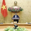 Thủ tướng Phạm Minh Chính chủ trì Phiên họp Chính phủ thường kỳ tháng 11 năm 2022. (Ảnh: Dương Giang/TTXVN)