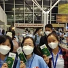 Lao động Việt Nam lên đường đi làm việc ở Nhật Bản. (Ảnh: PV/Vietnam+)