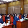 Các đại biểu dự Hội nghị tổng kết tác kiểm tra, giám sát năm 2022, triển khai nhiệm vụ năm 2023 của Ủy ban Kiểm tra Tỉnh ủy Bắc Giang. (Nguồn: Báo Bắc Giang)