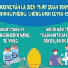 Vaccine vẫn là biện pháp quan trọng phòng, chống dịch COVID-19