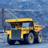 Xe chuyên dụng trọng tải lớn được sử dụng tại khu khai thác mỏ than. (Ảnh: Tuấn Anh/TTXVN)