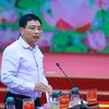 Bộ trưởng Bộ Giao thông Vận tải Nguyễn Văn Thắng. (Ảnh: Dương Giang/TTXVN)