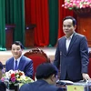 Phó Thủ tướng Trần Lưu Quang phát biểu chỉ đạo. (Ảnh: An Đăng/TTXVN)