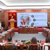 Hội Chữ thập đỏ Việt Nam tổ chức hội nghị tổng kết phong trào “Tết Nhân ái” Xuân Quý Mão 2023. (Ảnh: Thanh Tùng/TTXVN)