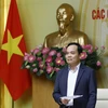 Ông Trần Lưu Quang, Phó Thủ tướng Chính phủ làm Trưởng ban Ban Chỉ đạo Trung ương các chương trình mục tiêu quốc gia giai đoạn 2021-2025. (Ảnh: An Đăng/TTXVN)