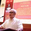 Ông Nguyễn Văn Lợi, Bí thư Tỉnh ủy phát biểu chỉ đạo tại hội nghị. (Nguồn: báo Bình Dương)