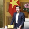 Phó Thủ tướng Lê Minh Khái sẽ trả lời chất vẫn tại Kỳ họp thứ 5, Quốc hội khóa XV. (Ảnh: An Đăng/TTXVN)