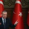 Tổng thống Thổ Nhĩ Kỳ Recep Tayyip Erdogan. (Ảnh: AFP/TTXVN)