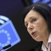 Phó Chủ tịch Ủy ban châu Âu Vera Jourova. (Nguồn: AP)