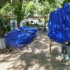 Tượng Vua Lê Lợi và tượng cụ Trần Nguyên Hãn được cất giữ trong Công viên Phú Lâm. (Nguồn: báo Tuổi trẻ)