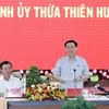 Chủ tịch Quốc hội làm việc với Ban Thường vụ Tỉnh ủy Thừa Thiên-Huế