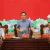 Phó Thủ tướng Chính phủ Trần Lưu Quang phát biểu chỉ đạo tại Hội nghị. (Ảnh: Chanh Đa/TTXVN)