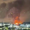 Một đám cháy lớn đã bùng phát ở Nga, (Nguồn: Twitter)