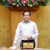 Phó Thủ tướng Trần Lưu Quang phát biểu. (Ảnh: An Đăng/TTXVN)