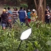 Nơi xảy ra vụ người đàn ông tử vong bất thường trên bãi đất trống ở khu phố Bình Quới B, phường Bình Chuẩn, thành phố Thuận An, tỉnh Bình Dương. (Nguồn: VOV)