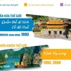 [Infographics] Chín Di sản Văn hóa và Thiên nhiên thế giới ở Việt Nam
