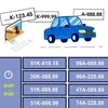 [Infographics] 50 biển số ôtô đẹp được đấu giá ngày 26/9 