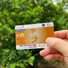 Chiếc thẻ đa năng - Thẻ Du lịch Quốc gia. (Ảnh: Mai Mai/Vietnam+)