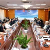 Quang cảnh Kỳ họp thứ 5 Ủy ban liên Chính phủ Việt Nam-UAE. (Ảnh: Trần Việt/TTXVN)