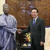 Chủ tịch nước Võ Văn Thưởng tiếp Đại sứ Nigeria tại Việt Nam
