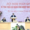 Thủ tướng Phạm Minh Chính chủ trì Hội nghị. (Ảnh: Dương Giang/TTXVN)