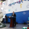 Tổng thống Hàn Quốc Yoon Suk Yeol. (Ảnh: AFP/TTXVN)