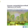 Bài báo ca ngợi thành tựu "Ngoại giao Cây tre” của Việt Nam được đăng trên trang Equilibrium Global Argentina. (Ảnh: TTXVN phát)